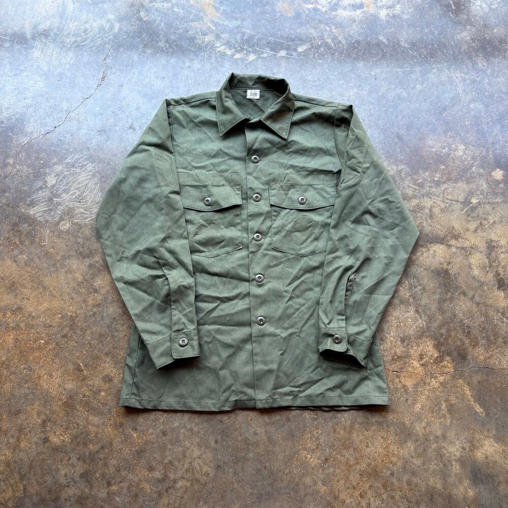 Vintage 60's OG-507 US Military Vietnam‎ Shirt